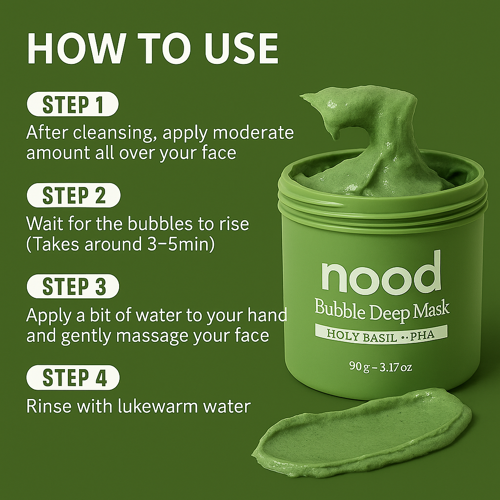 Nood - Mascarilla de burbujas profundas