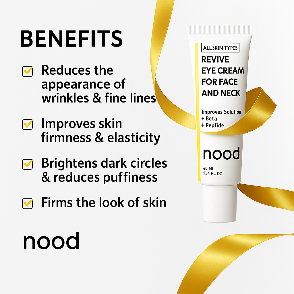 Nood - Crema revitalizante para ojos