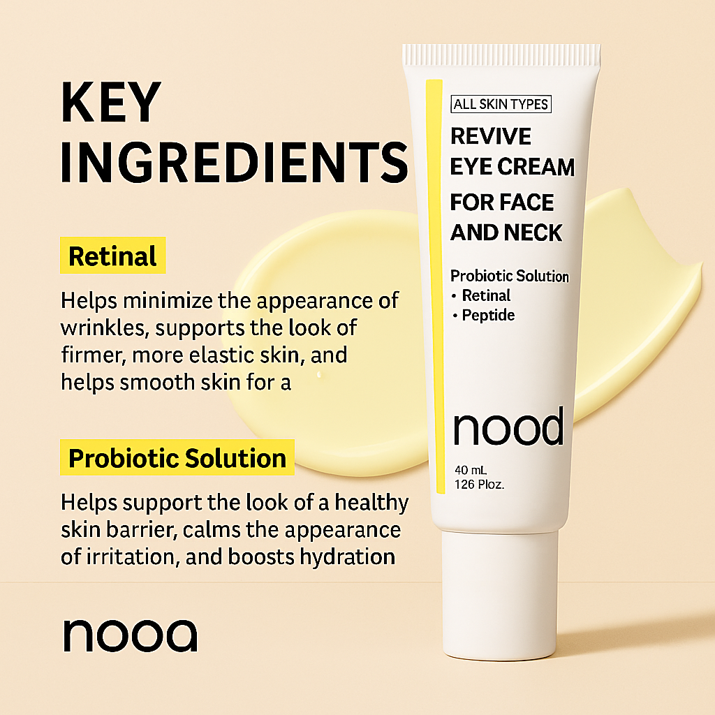 Nood - Crema revitalizante para ojos