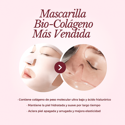 Mascarilla iluminadora de colágeno Nood