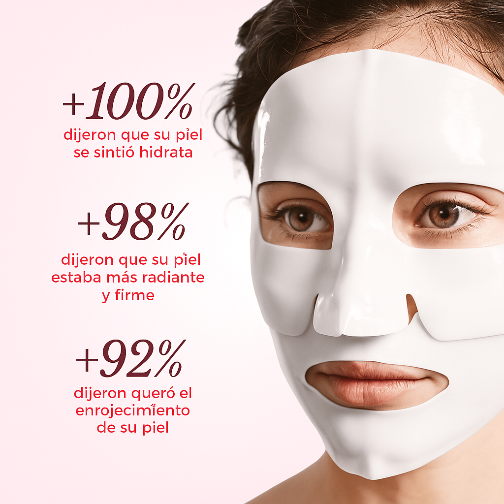 Mascarilla iluminadora de colágeno Nood