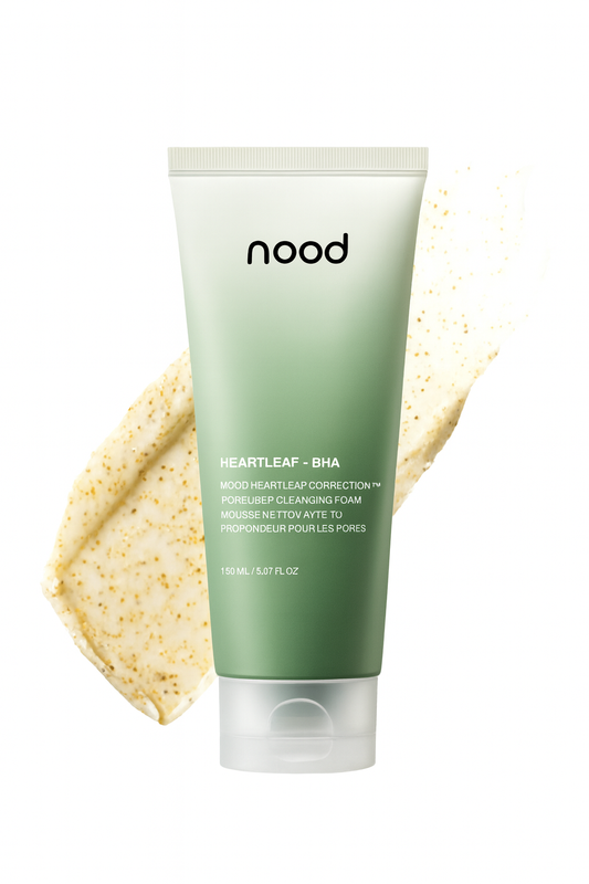 nood - Espuma limpiadora profunda Heartleaf