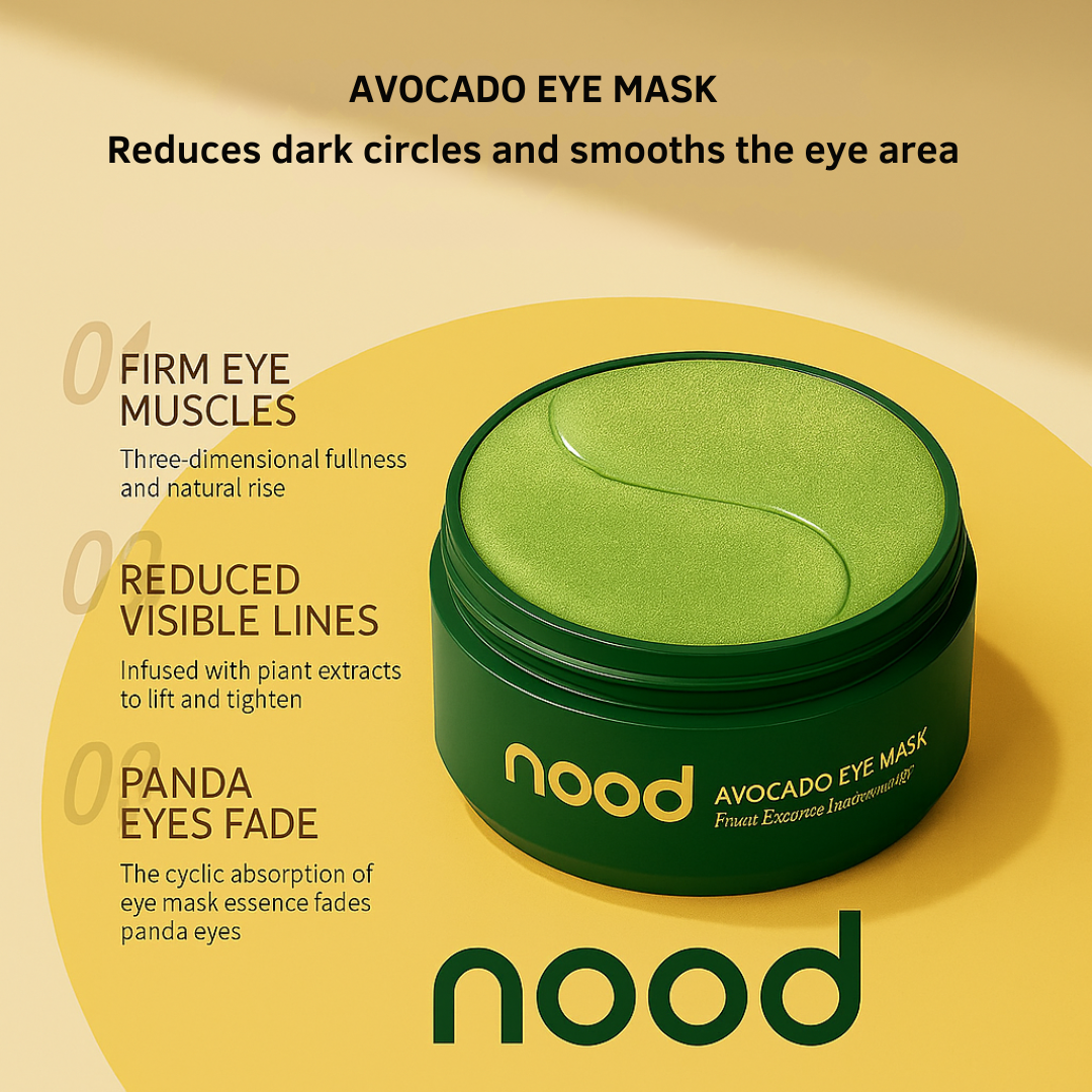 Nood - Mascarilla de ojos de aguacate