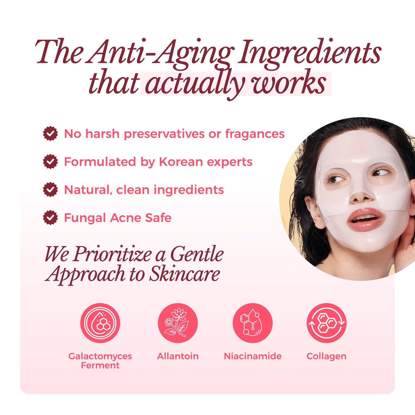 Mascarilla iluminadora de colágeno Nood