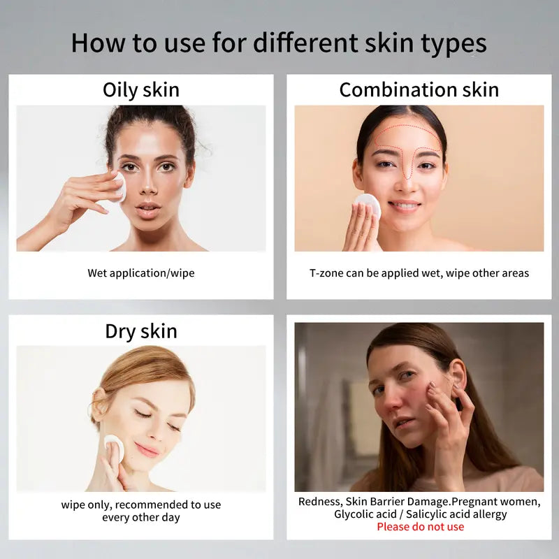 Nood - Almohadillas de ácido glicólico