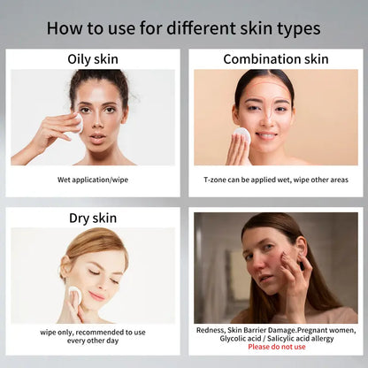 Nood - Almohadillas de ácido glicólico